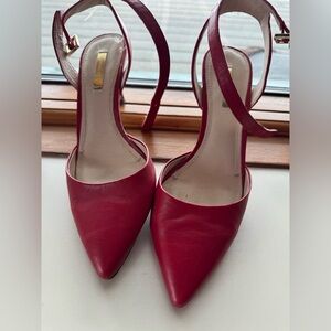Chic Red Women's Heels